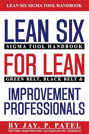 Lean Six Sigma Tools book cover