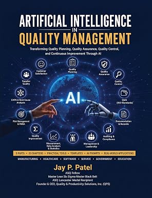 Artificial Intelligence in Quality Management book cover